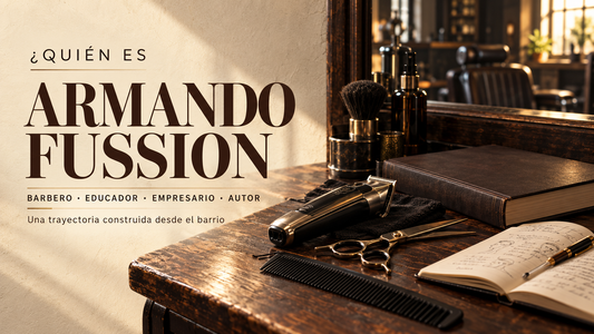 ¿Quién es Armando Fussion? La historia del barbero que convirtió el oficio en una escuela de negocios