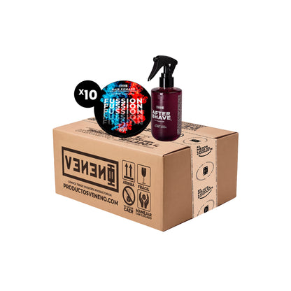 10 Fussion Pomade Clásica + After Shave 250ml