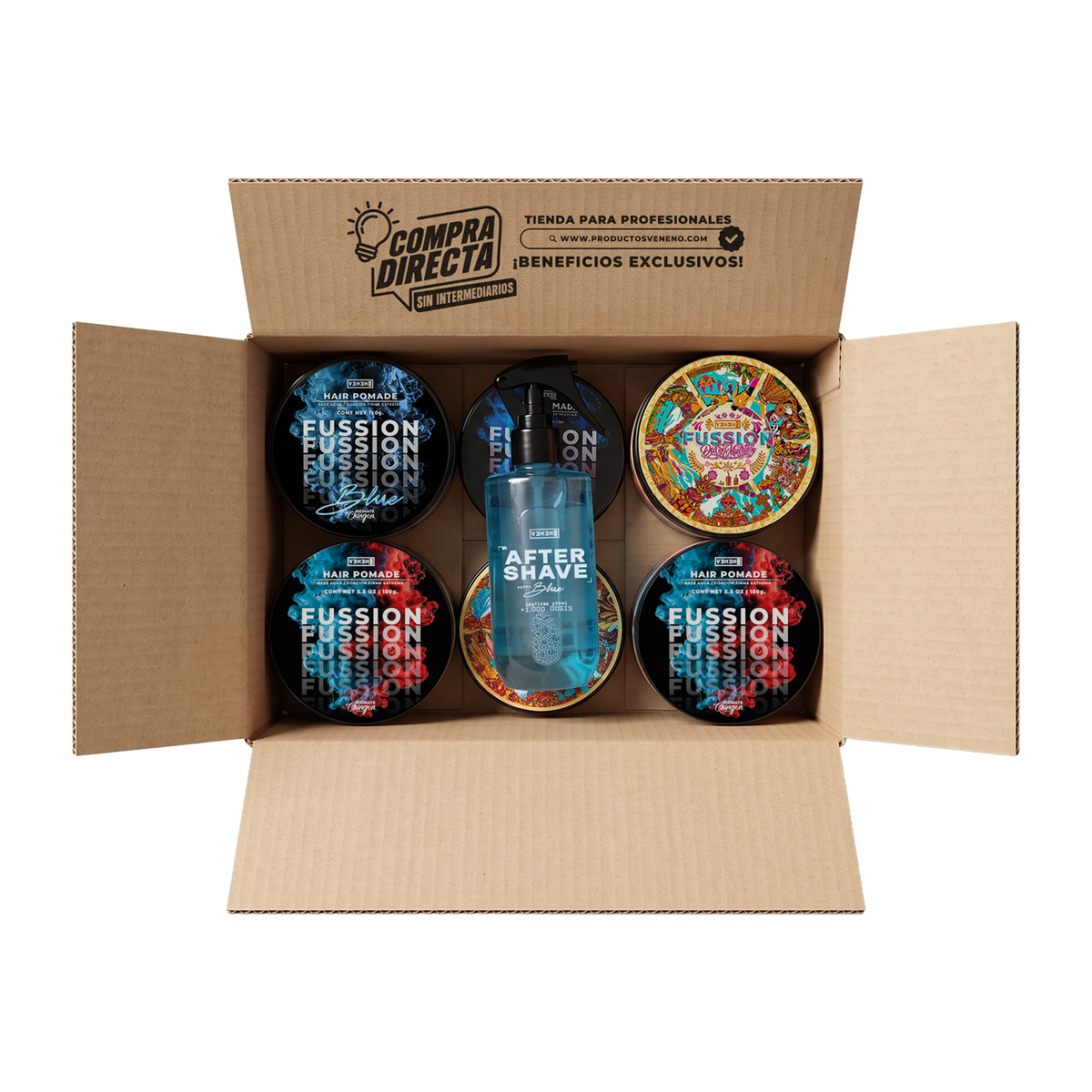 Combinación de 10 Fussion Pomade para armar tu decena, opción 2