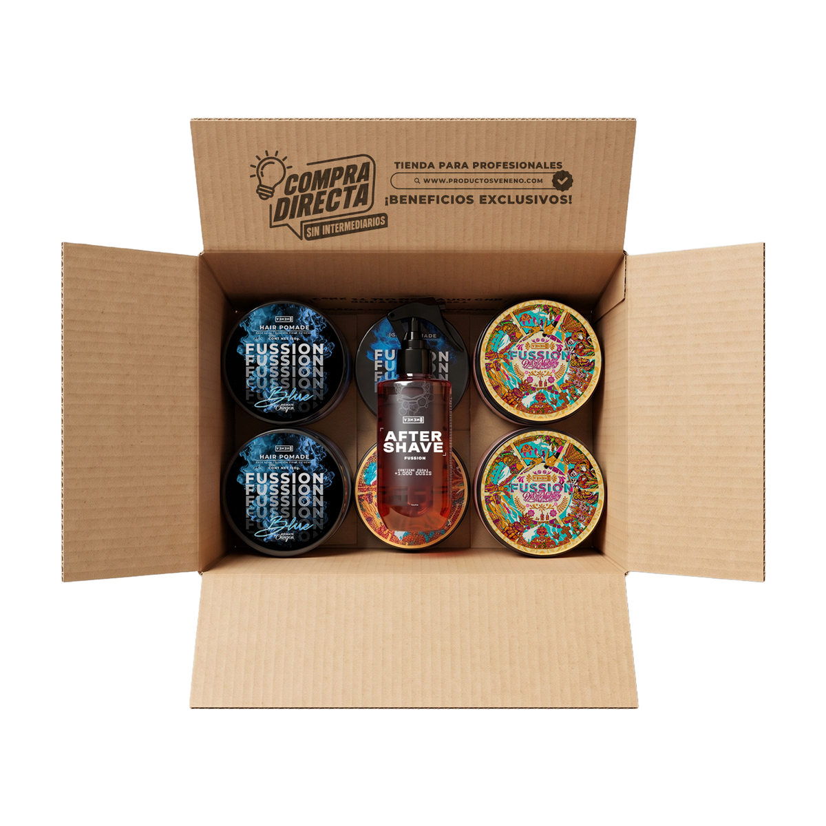 Combinación de 10 Fussion Pomade para armar tu decena, opción 5