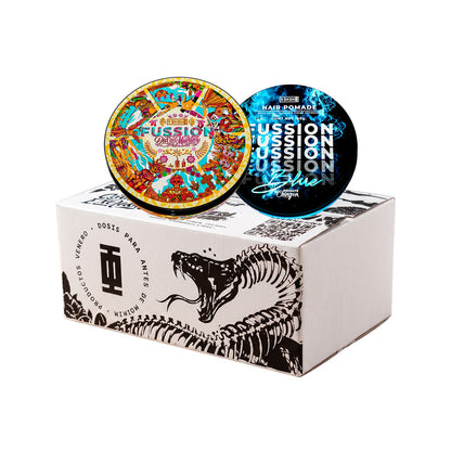 Fussion Pomade para armar tu docena con Clásica, Blue y edición Día de Muertos, imagen 1