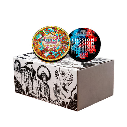 Fussion Pomade para armar tu docena con Clásica, Blue y edición Día de Muertos, imagen 3